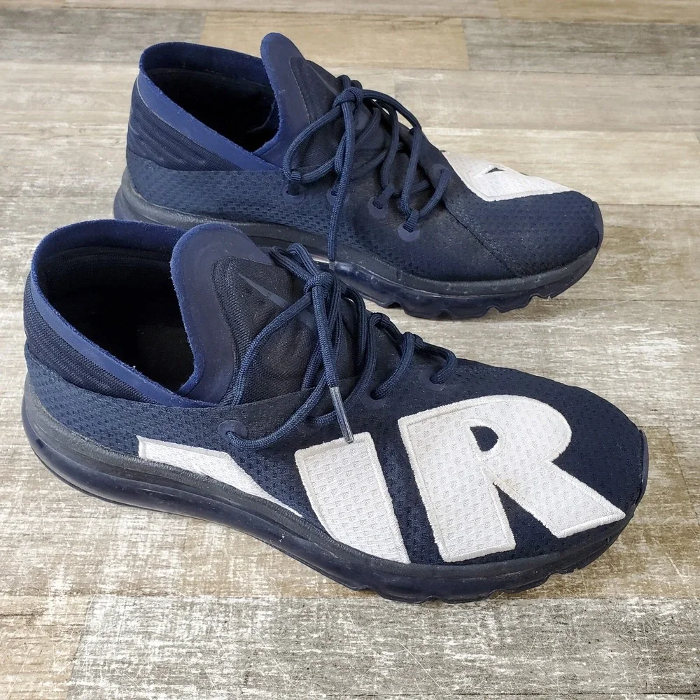 Nike Air Max Flair Obsidian Shoes Sz 7 Athletic Sneakers